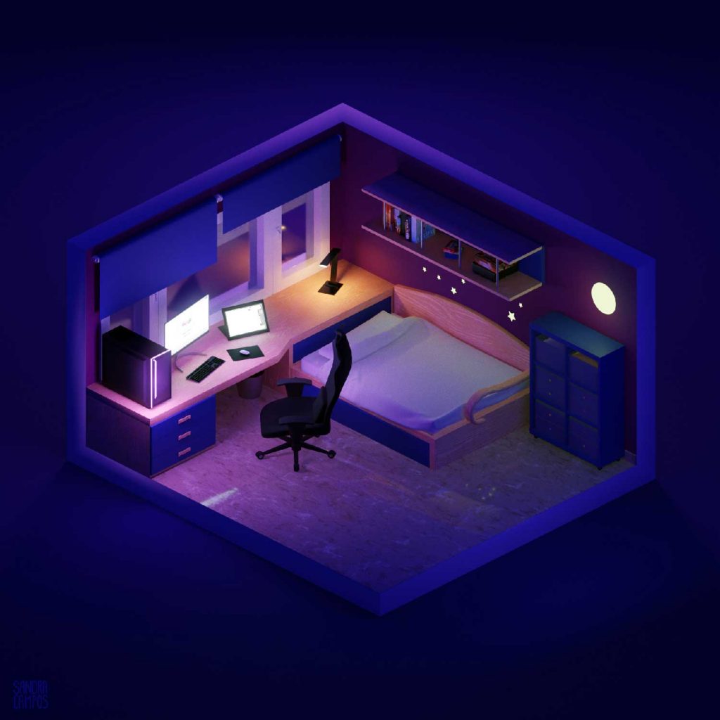 my-room-night