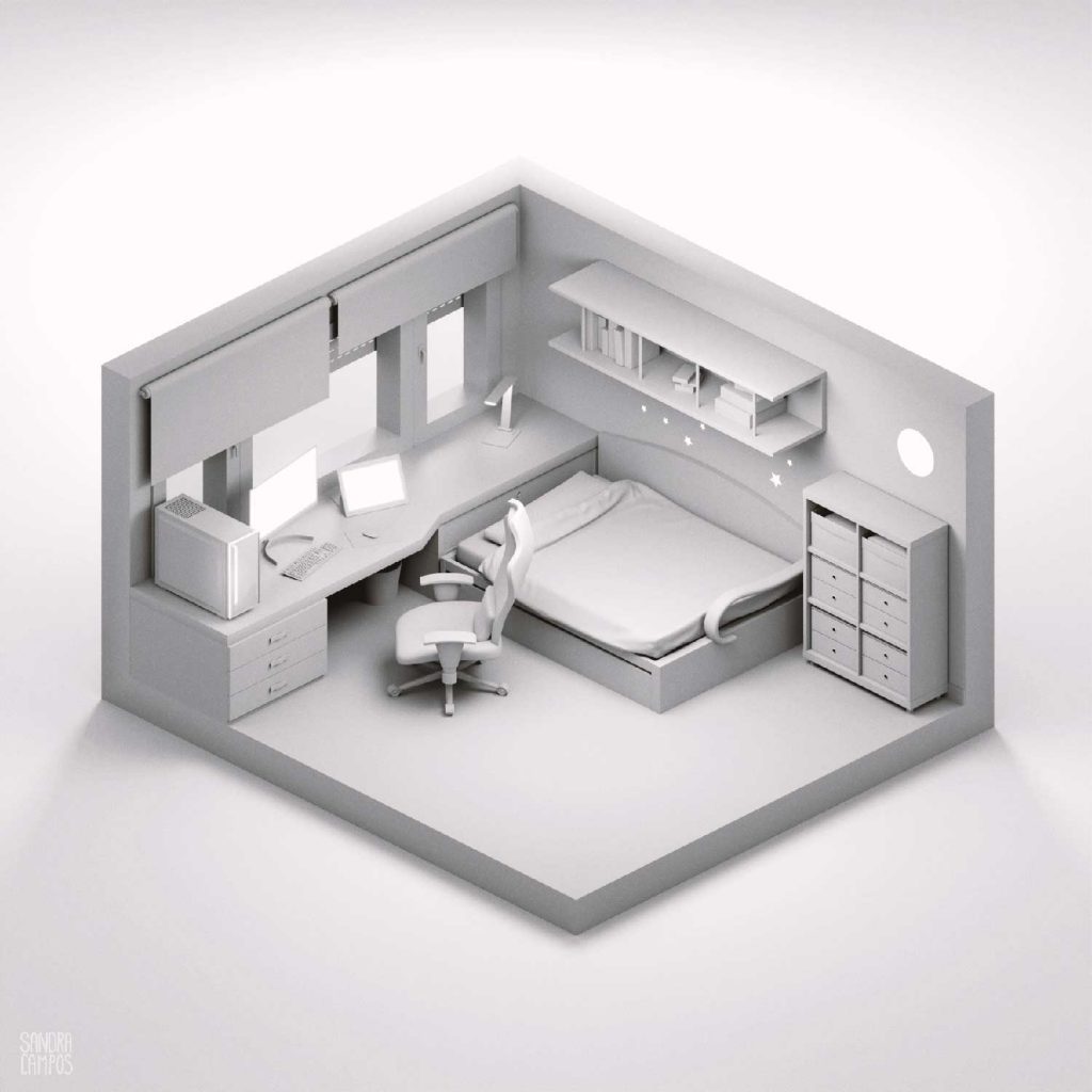 my-room-no-texture